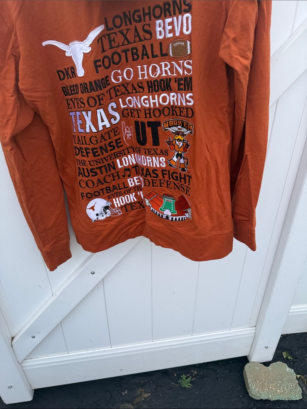 University of Texas Kids Longhorns Orange Graphic Sweatshirt